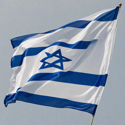 transparent israel flag