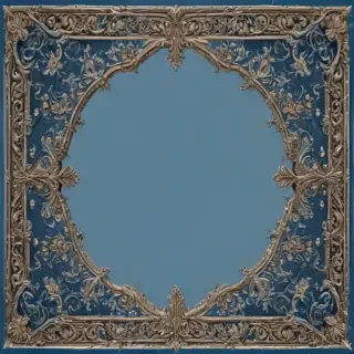 blue border png