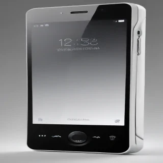 icon phone white