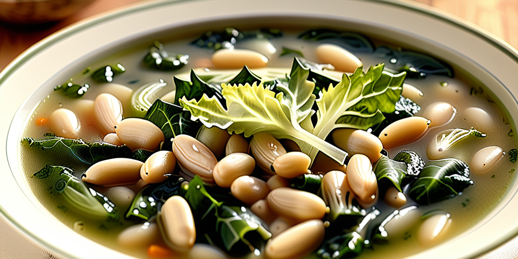 escarole and white bean soup