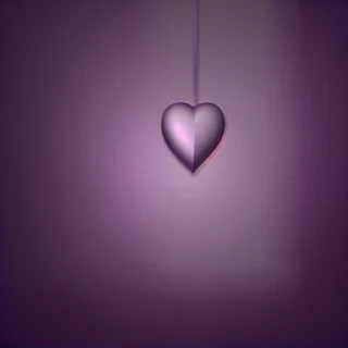 purple heart wallpaper aesthetic