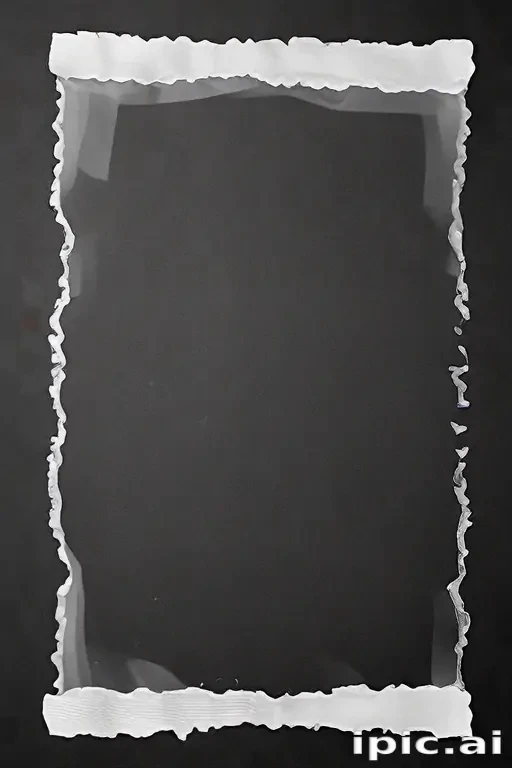 transparent background ripped paper
