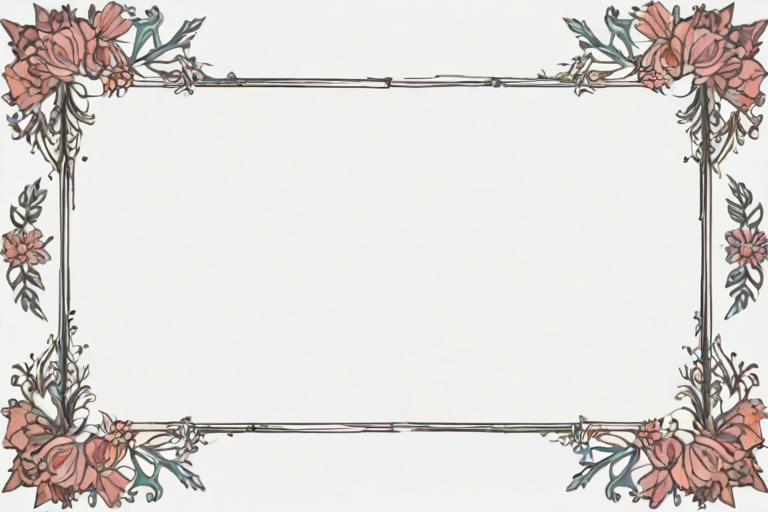 aesthetic border png