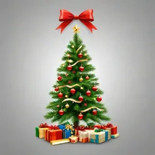 merry christmas transparent background