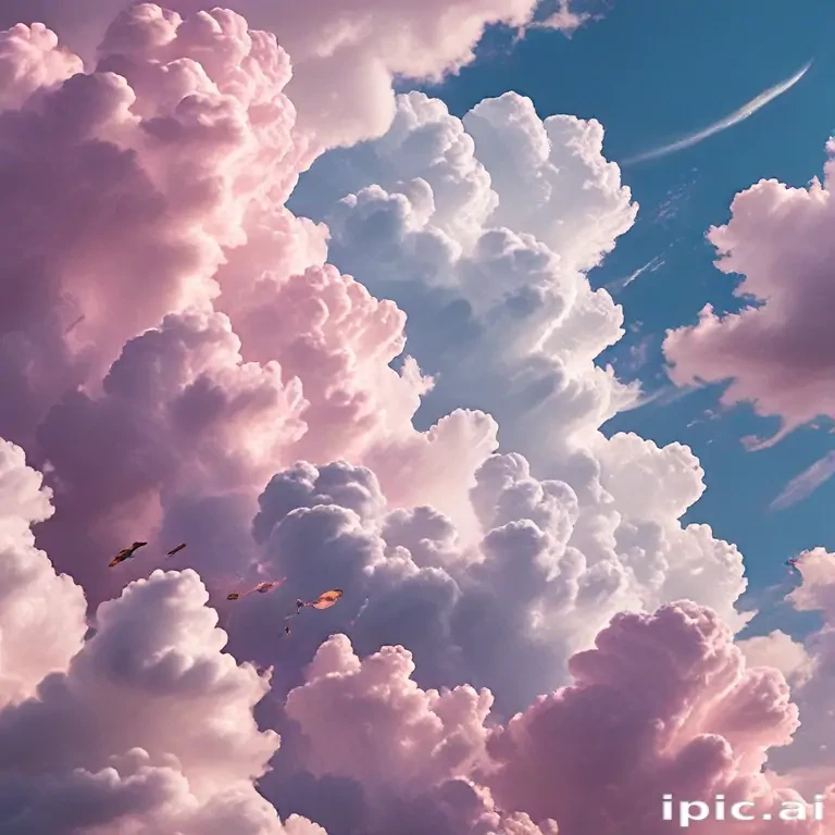 aesthetic clouds wallpaper