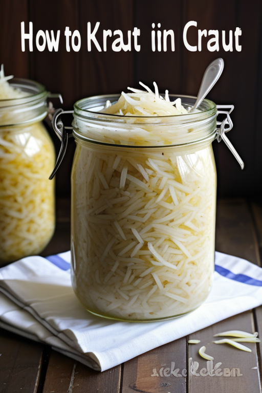 how to make kraut in a crock