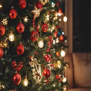 christmas background aesthetic