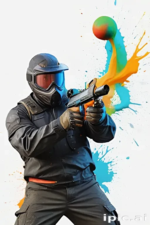 paintball splash png