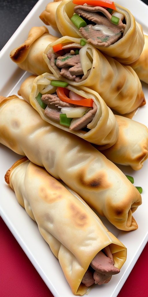 cheese steak egg rolls near me