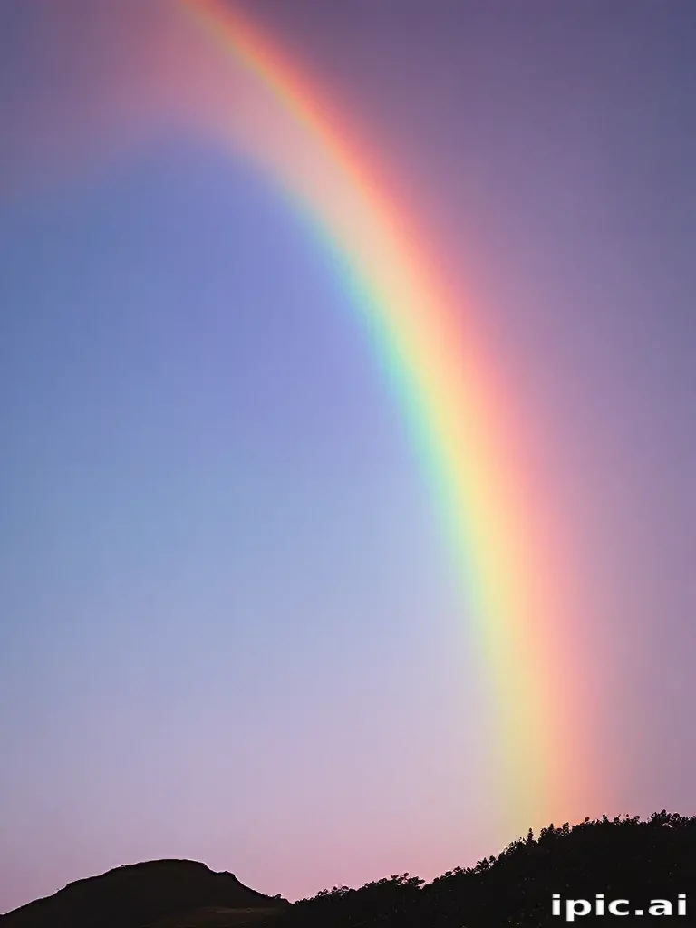 aesthetic rainbow wallpaper