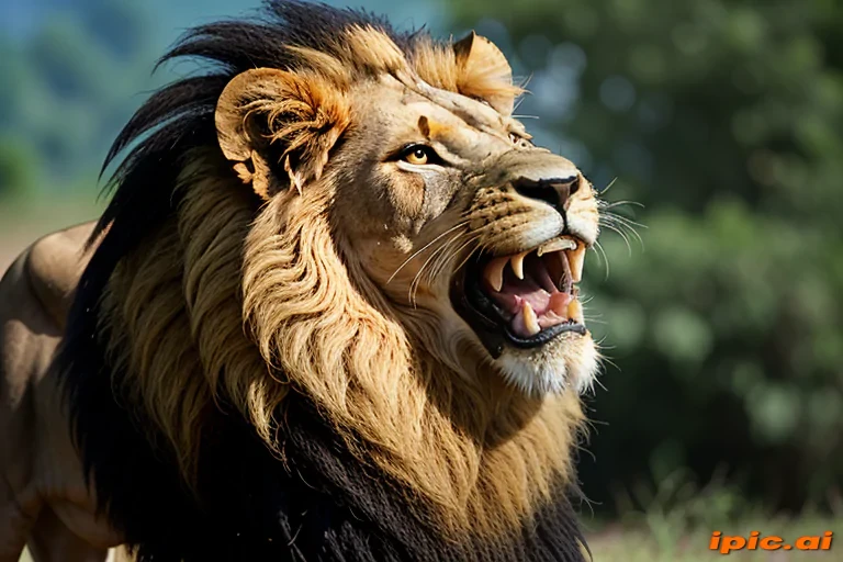 lion roar png