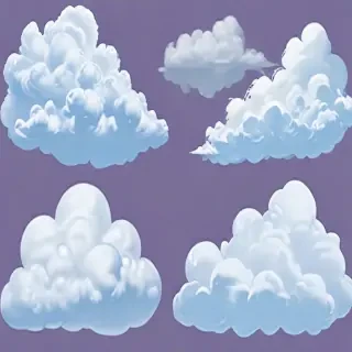 cartoon clouds png
