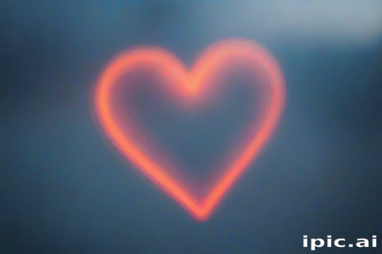 blurry heart