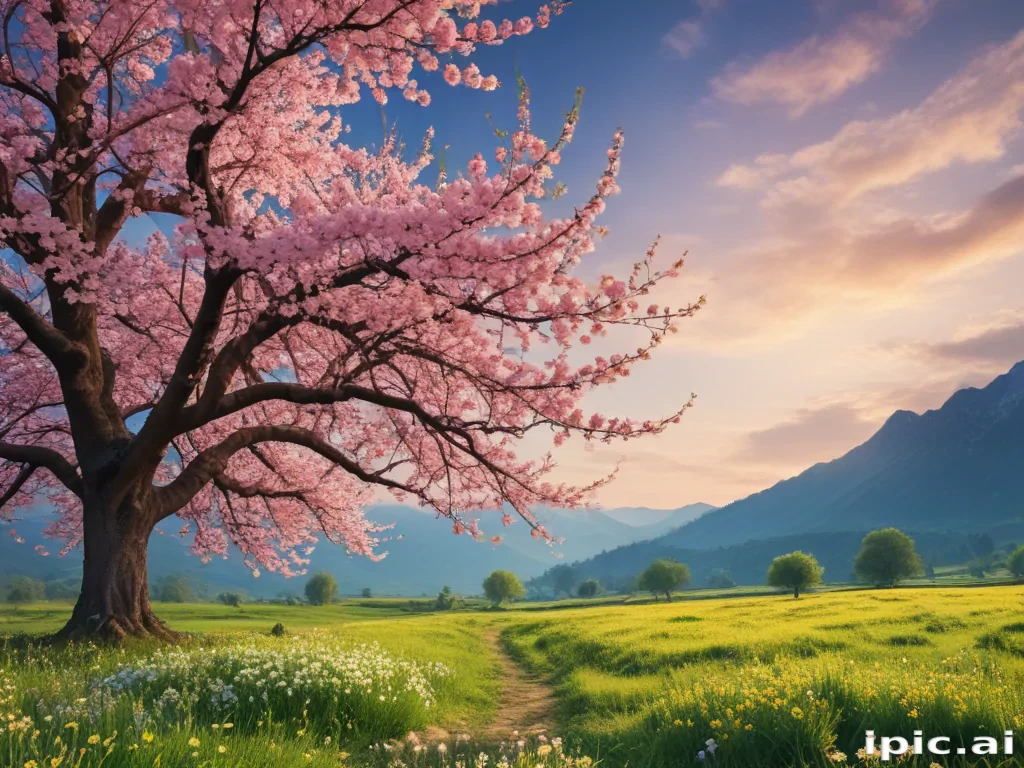 spring aesthetic desktop wallpaper