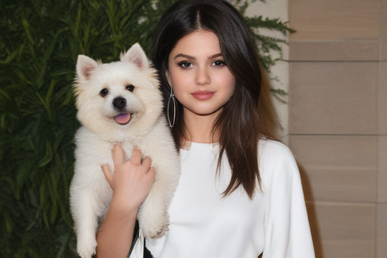 selena gomez dogs