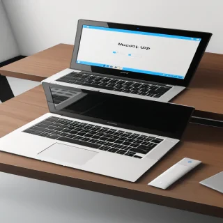 laptop computer mockup