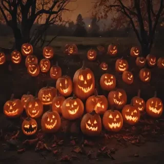 public domain images halloween