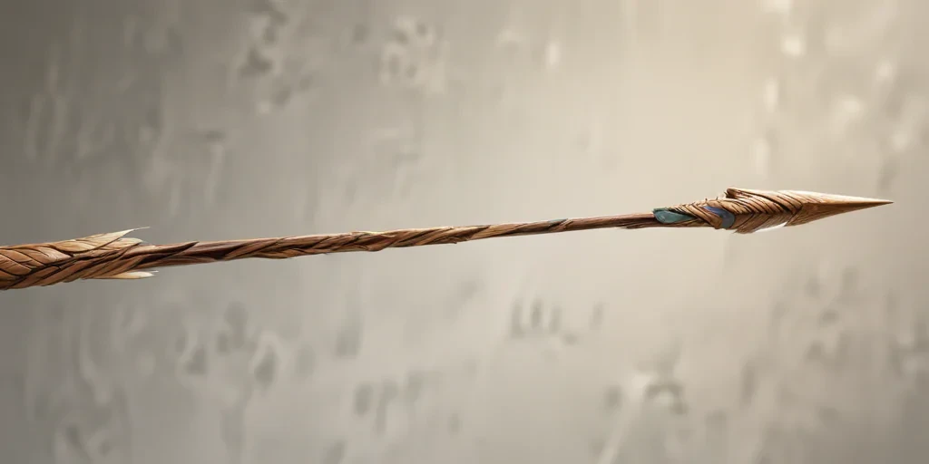 drawn arrow
