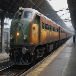 train drawing