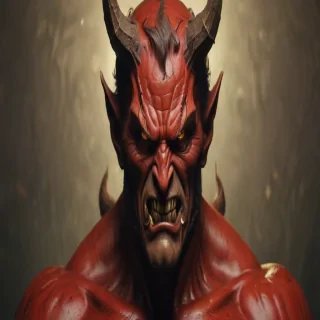 wallpaper of the devil