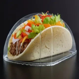 transparent taco