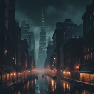 dark city aesthetic