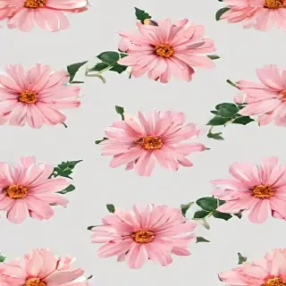 aesthetic flowers transparent background