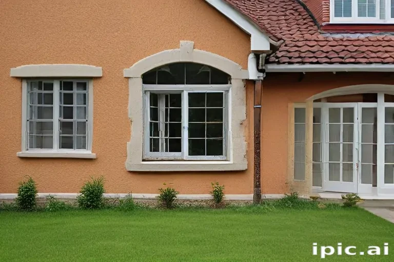 background of the house