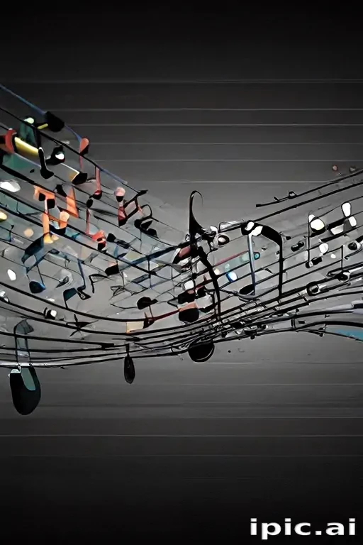 notes music background