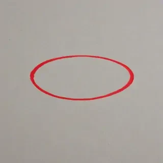 red circle