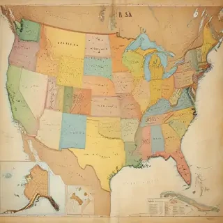 mapa usa