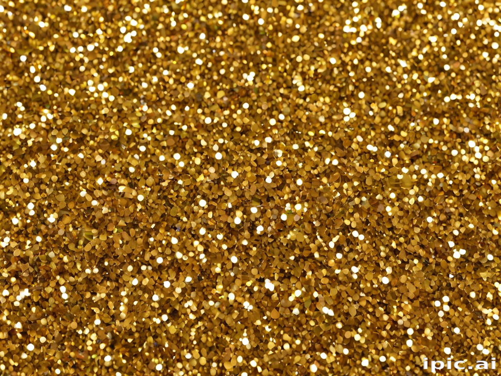 gold glitter png
