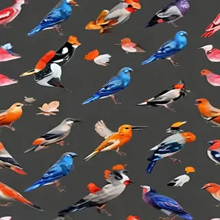 birds transparent background