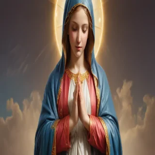 virgin mary clipart