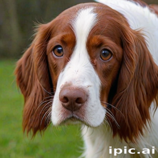 irish red and white setter
