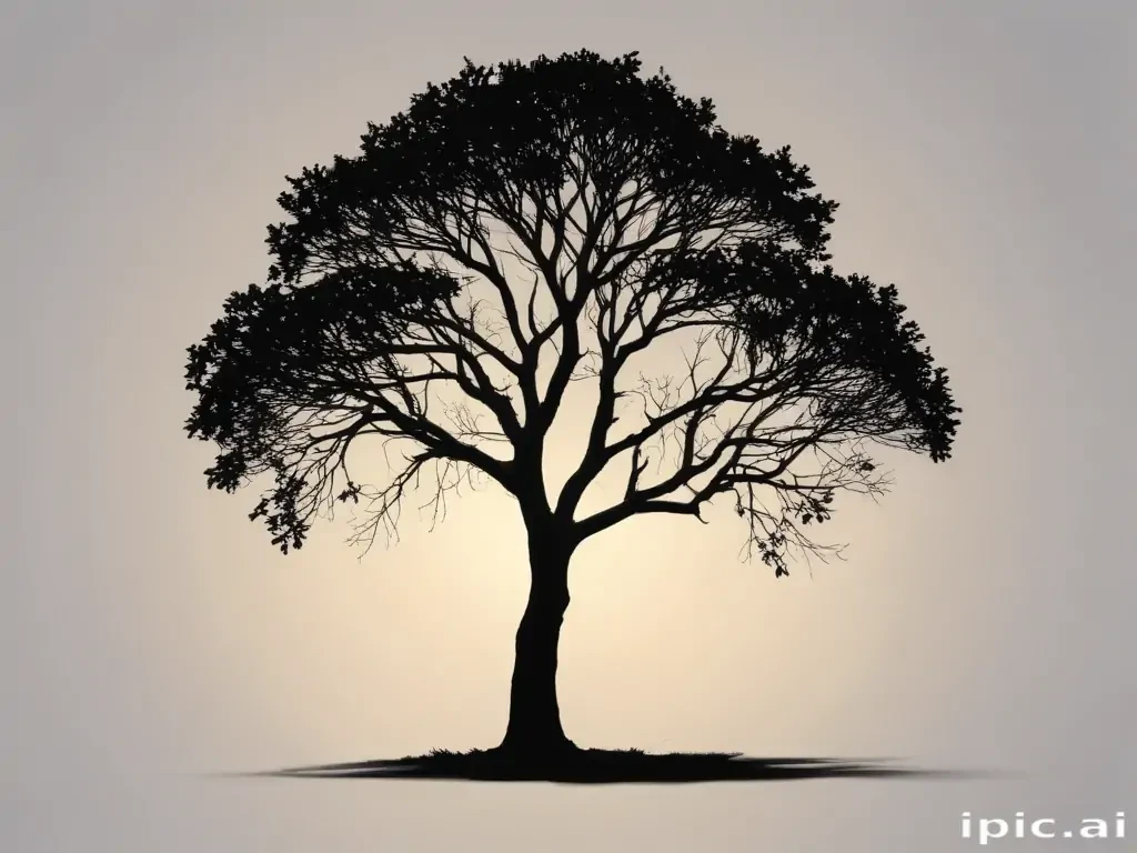 tree silhouette png