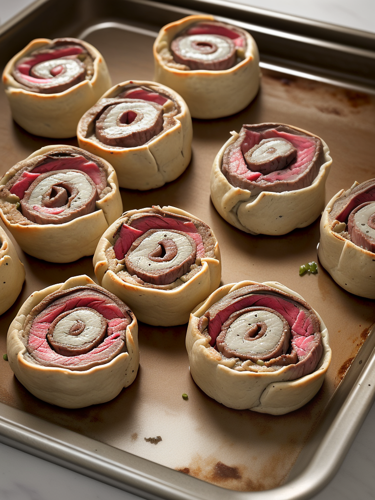 how long to cook steak pinwheels in oven