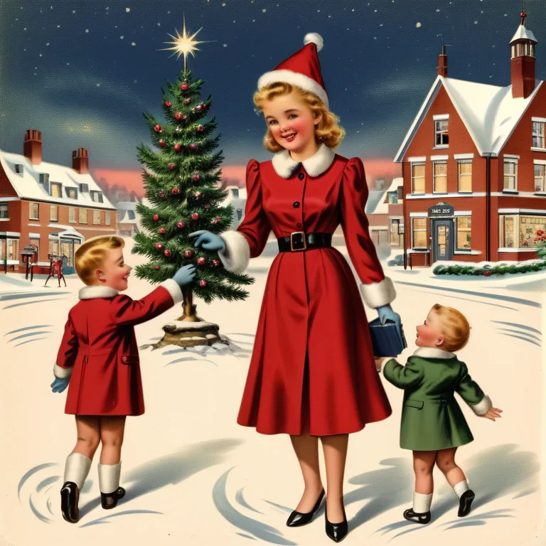vintage christmas image