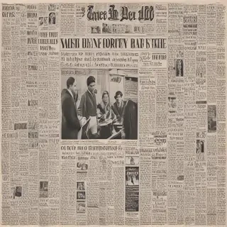 newspaper collage png