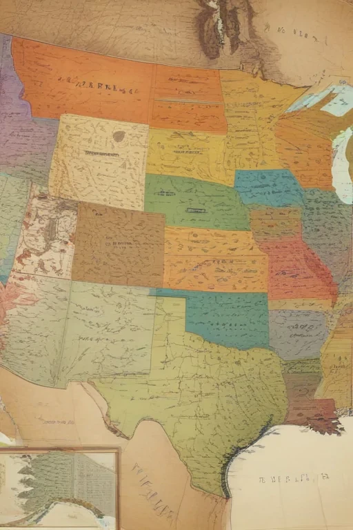 united states map with state names