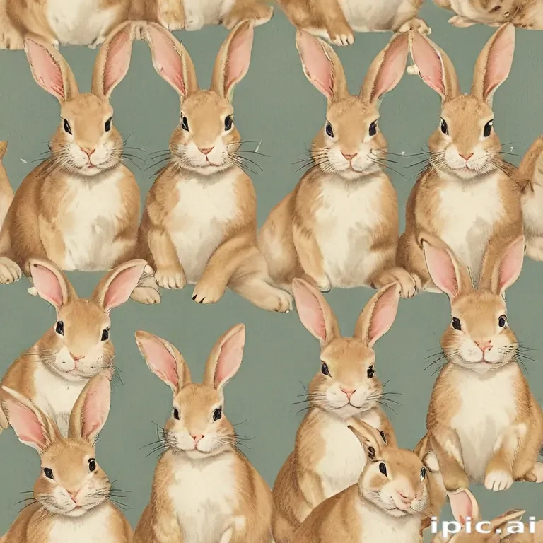 vintage bunnies