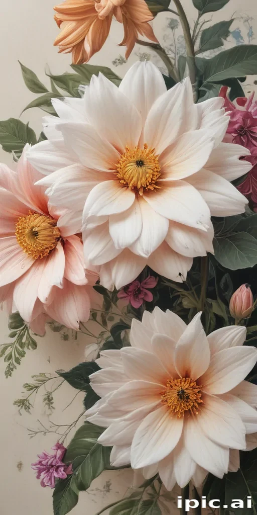 flower drawing aesthetic