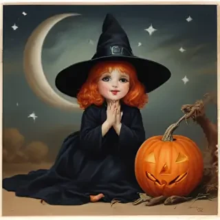 vintage witch images