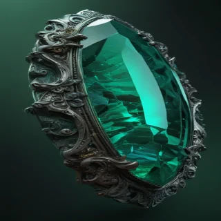 emerald green bg