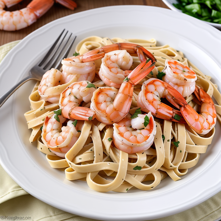 cajun chicken and shrimp fettuccine alfredo