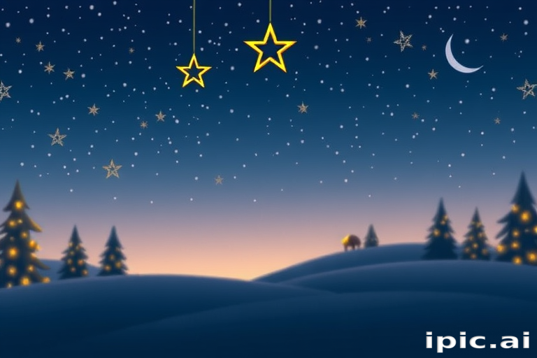 christmas star clipart free