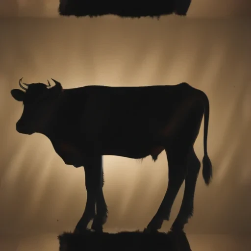 cow silhouette