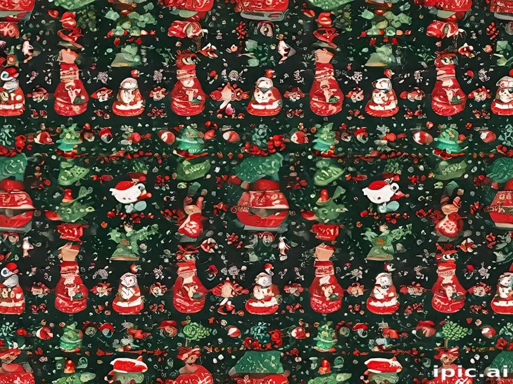 christmas pattern background