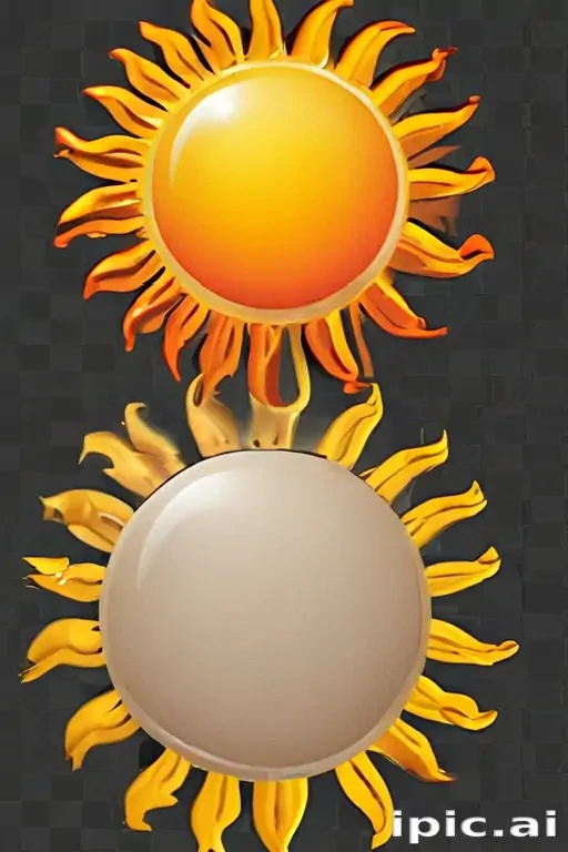 transparent background sun clipart