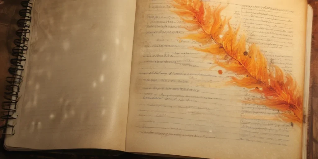 notebook page background